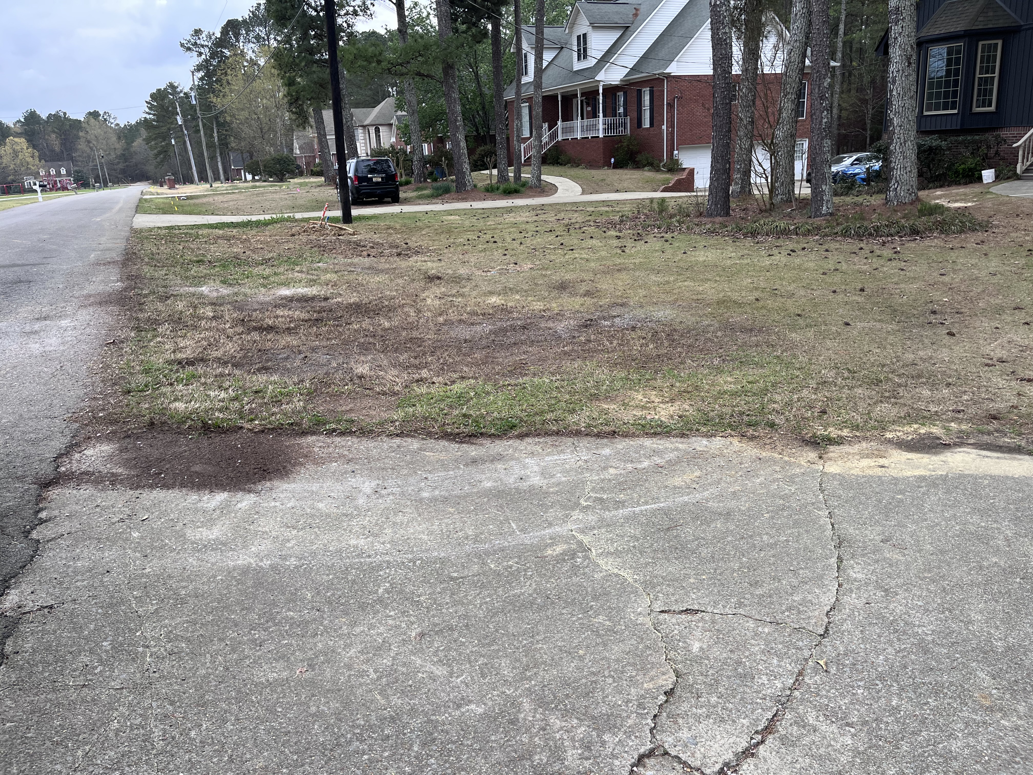 After debris removal