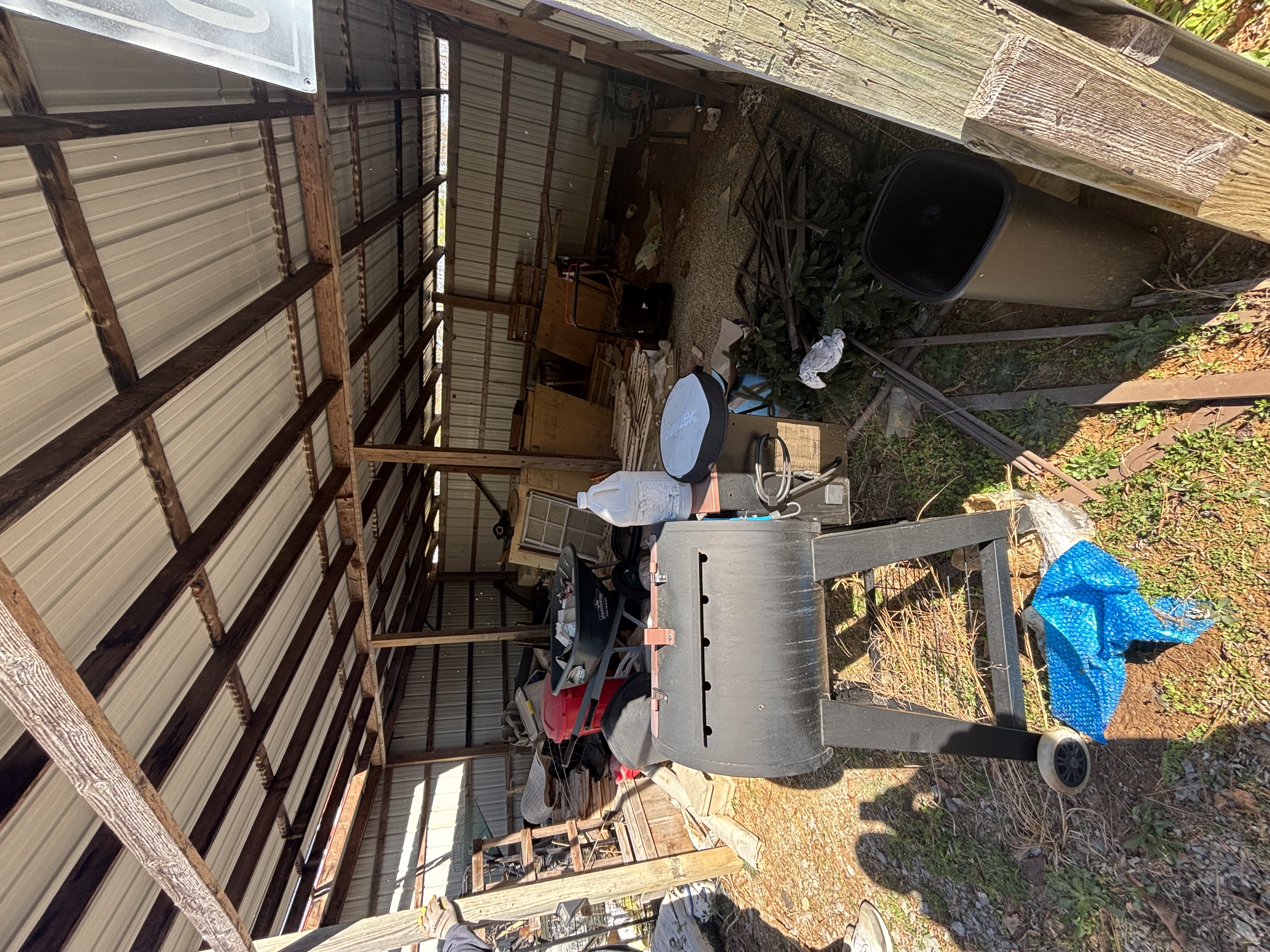 Before cleanout