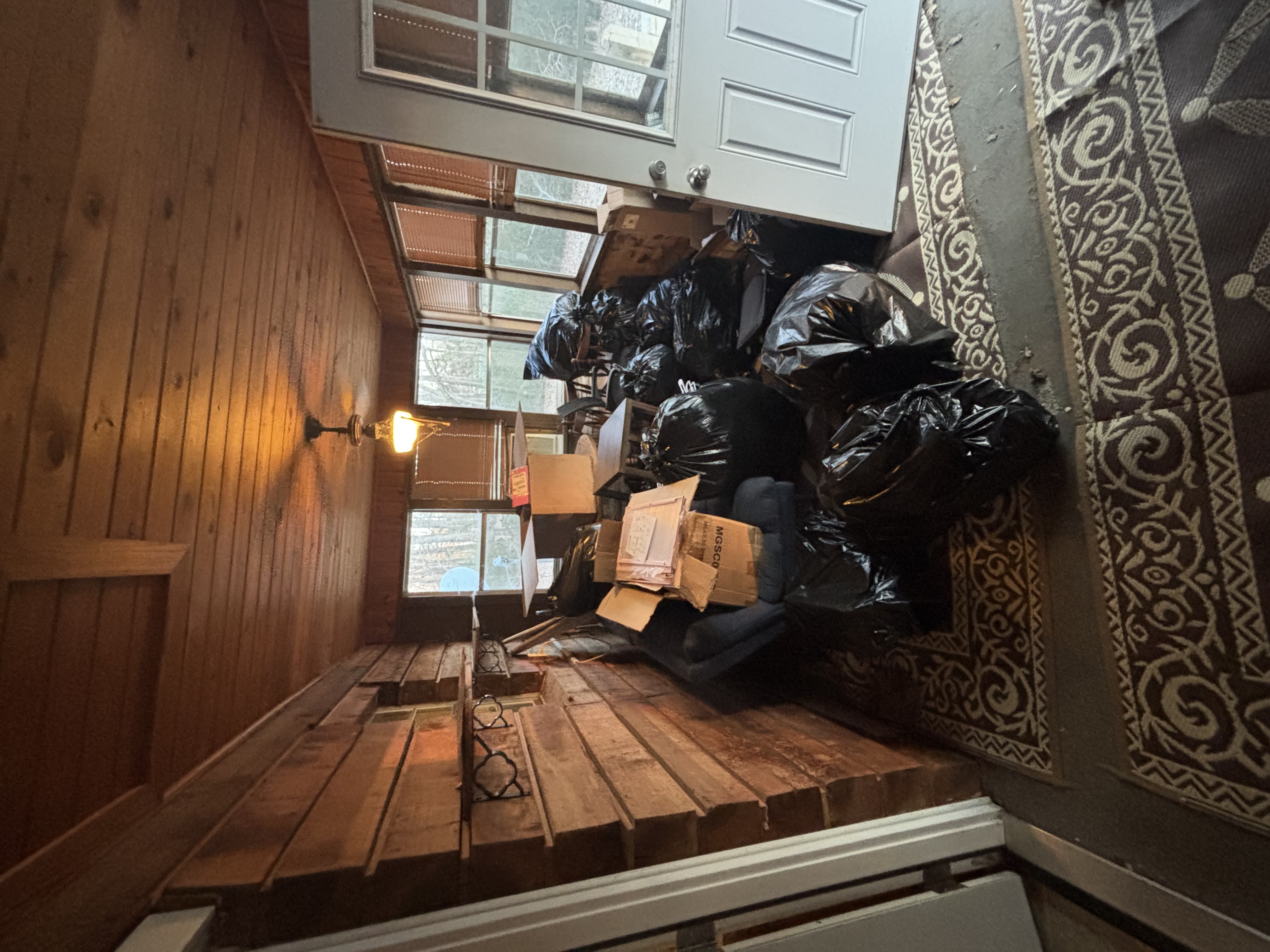 Before junk removal